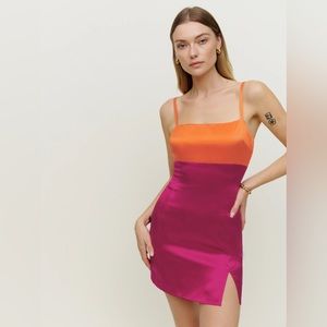 Reformation Jasmin Silk Dress